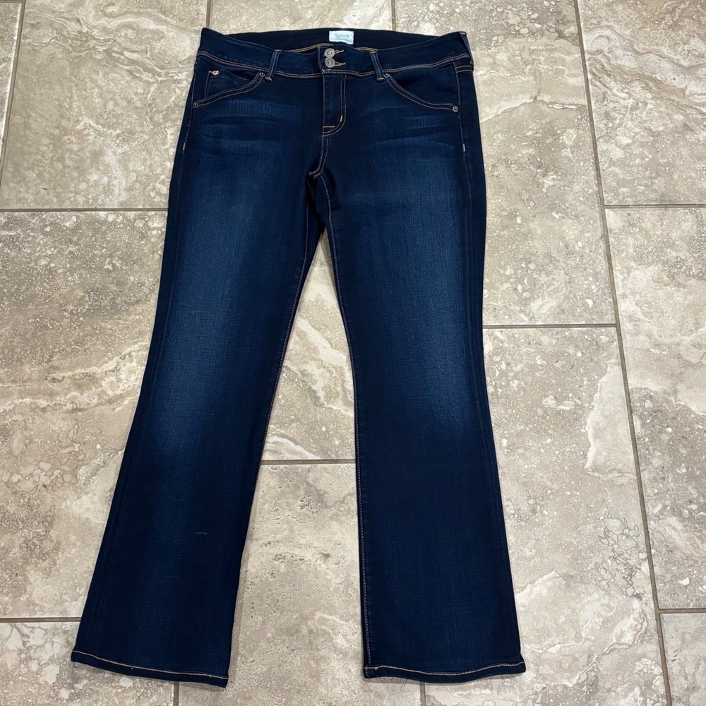Hudson Beth Baby Boot Jeans Dark Indigo Blue W176DED Womens 31